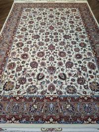 فرش دستباف 9متری طرح افشان ح خاکی(5118).فرش دستباف حاجی آبادی