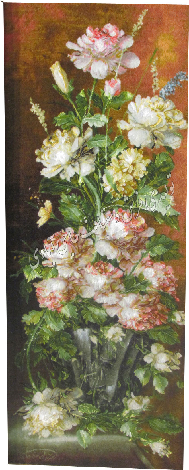 گل سیدیان   فرش دستباف حاجی آبادی