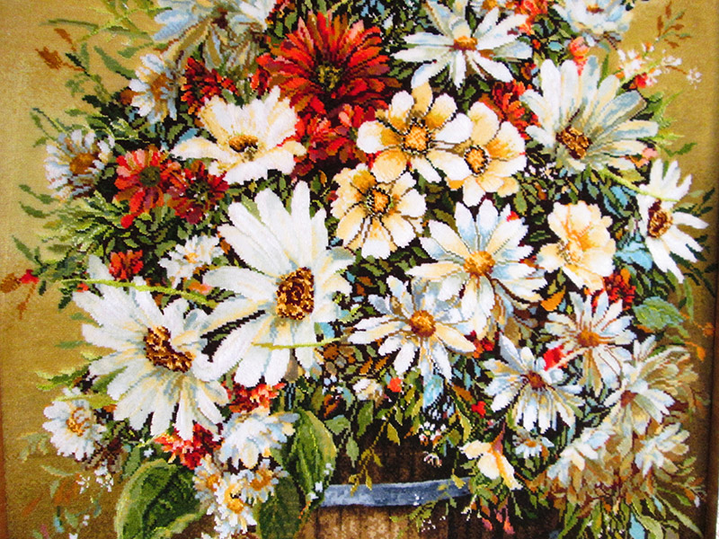 گل شاد فرش دستباف حاجی آبادی