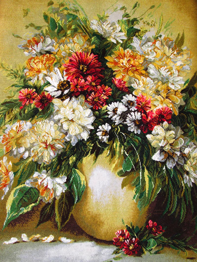 گل جلالی زاده   فرش دستباف حاجی آبادی