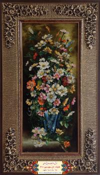 گل ستونی تبریز .فرش دستباف حاجی آبادی