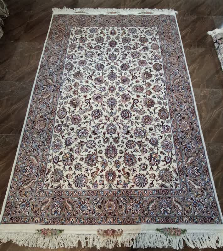 فرش دستباف 6متری طرح افشان (5013) فرش دستباف حاجی آبادی