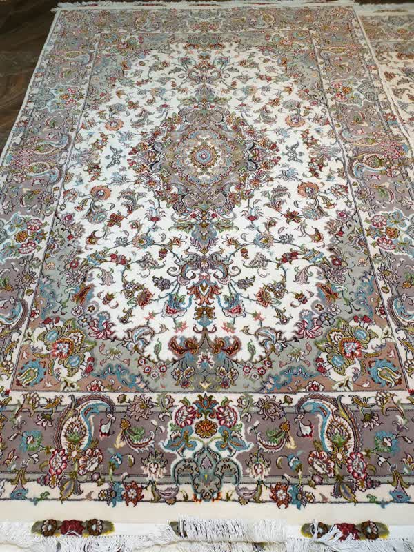 فرش دستباف 6متری طرح خطیب مشهد (5007) فرش دستباف حاجی آبادی